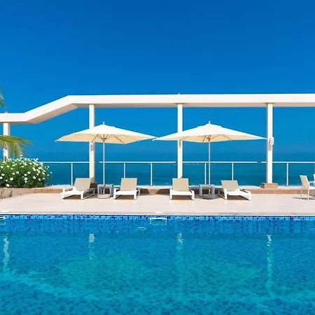 Ocean Whisper Ultra Luxe 1 Bedroom Apartment With A Private Beach - Al Marjan Island رأس الخيمة المظهر الخارجي الصورة