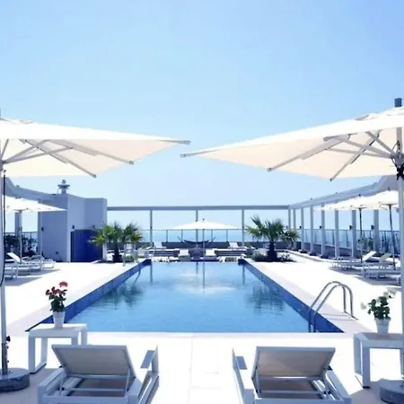 Ocean Whisper Ultra Luxe 1 Bedroom Apartment With A Private Beach - Al Marjan Island رأس الخيمة المظهر الخارجي الصورة